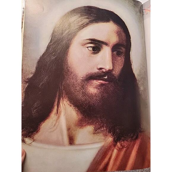 Holy Bible Peace of Mind Deluxe Red Letter Edition 1960 Large Leather Covered - Picture 12 of 16